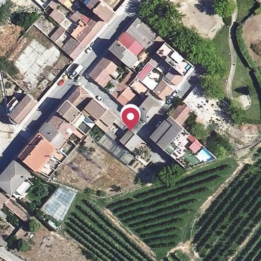 Foto aérea de la subasta en Lleida