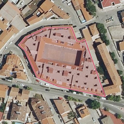 Foto aérea de la subasta en Torres de la Alameda