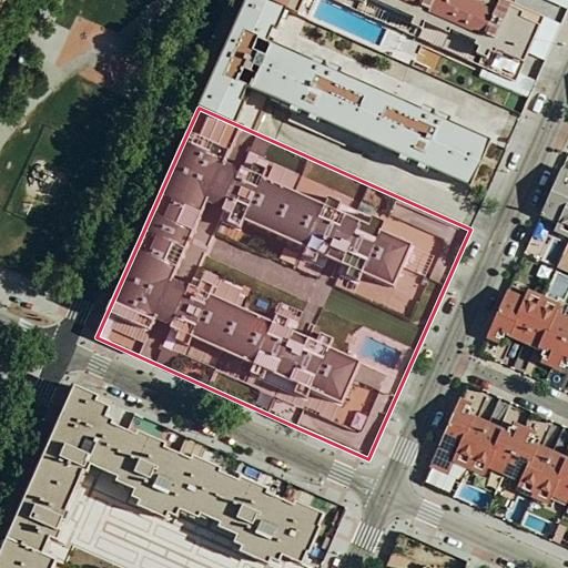Foto aérea de la subasta en Leganes
