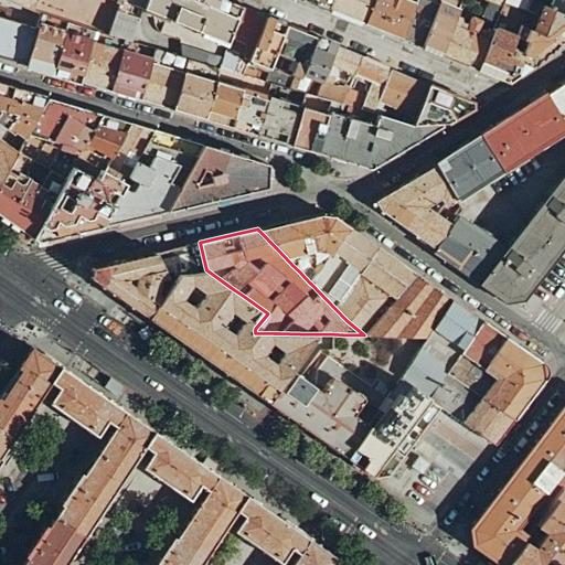 Foto aérea de la subasta en Madrid