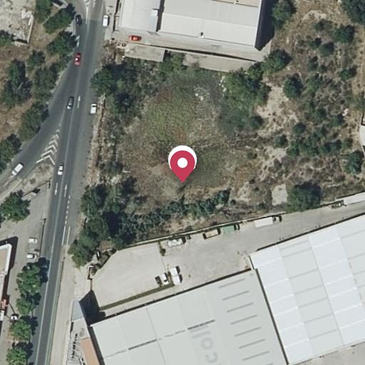 Vista aérea del bien 11: Nave industrial, Coslada
