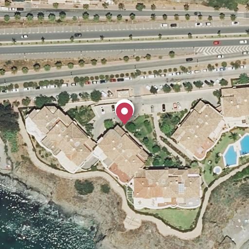 Foto aérea de la subasta en Benalmadena