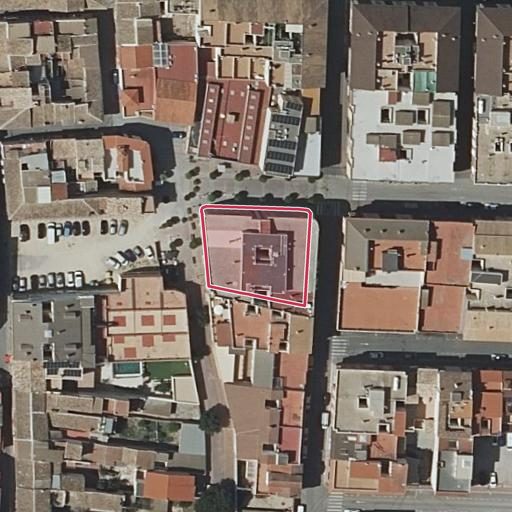 Foto aérea de la subasta en Bullas