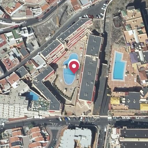 Foto aérea de la subasta en Santiago del Teide