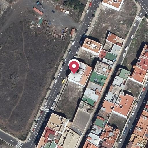 Foto aérea de la subasta en Santa Cruz de Tenerife