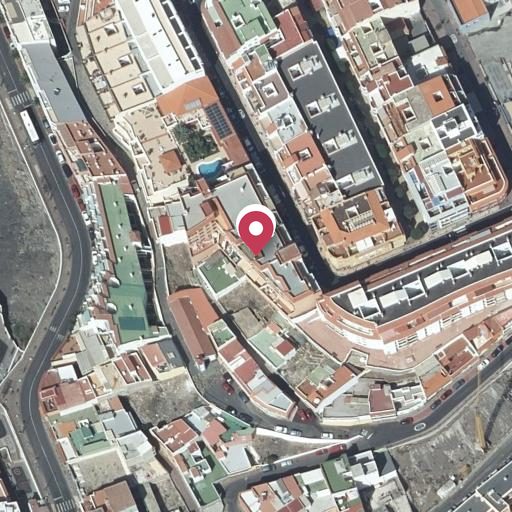 Foto aérea de la subasta en Santiago del Teide