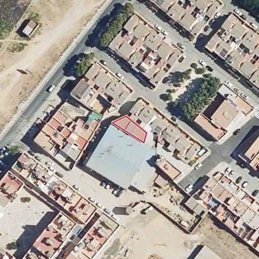 Foto aérea de la subasta en Coria del Rio