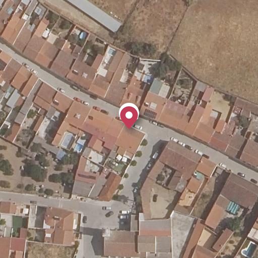 Foto aérea de la subasta en El Real de la Jara