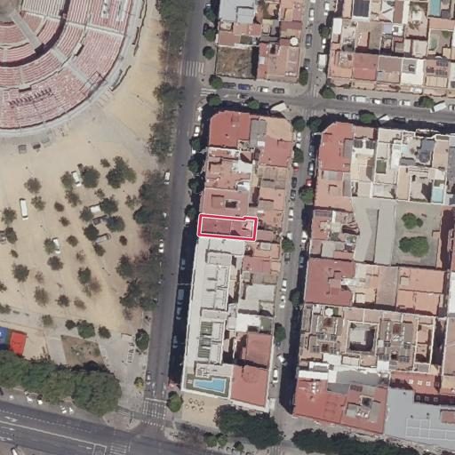 Foto aérea de la subasta en Sevilla