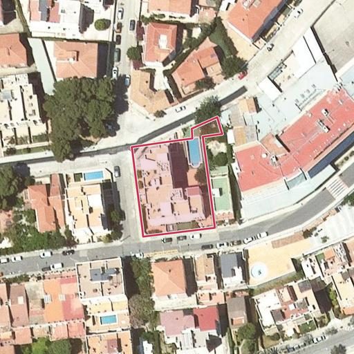 Foto aérea de la subasta en El Vendrell