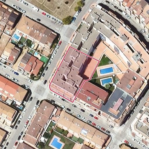 Foto aérea de la subasta en El Vendrell
