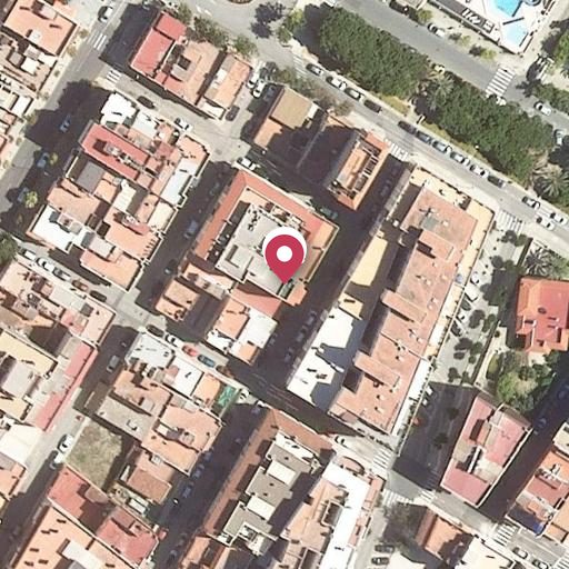 Foto aérea de la subasta en La Rápita