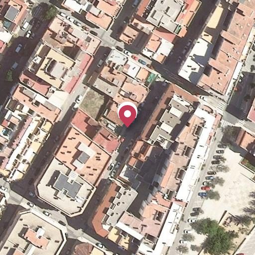 Foto aérea de la subasta en La Rápita