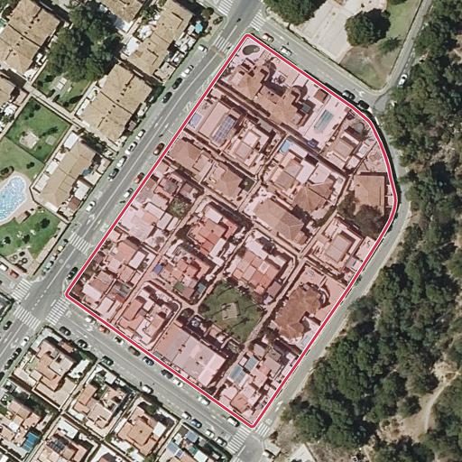 Foto aérea de la subasta en Torrevieja