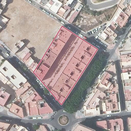 Foto aérea de la subasta en Almeria