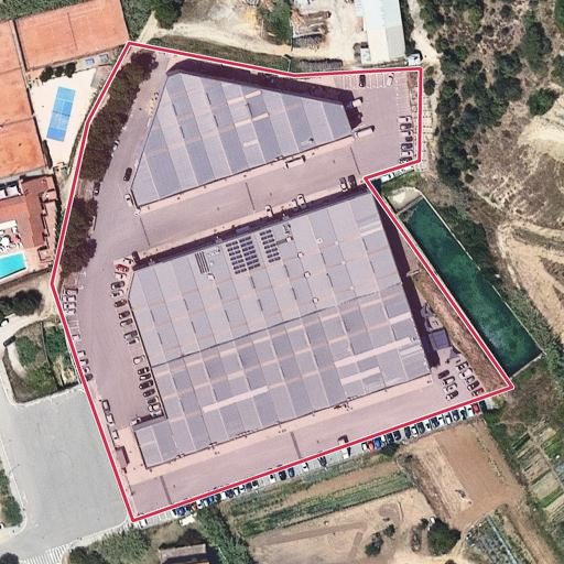 Foto aérea de la subasta en Canet de Mar
