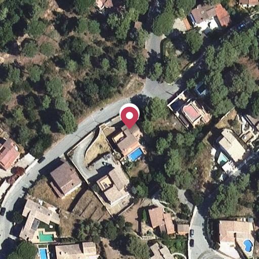 Foto aérea de la subasta en Regencós