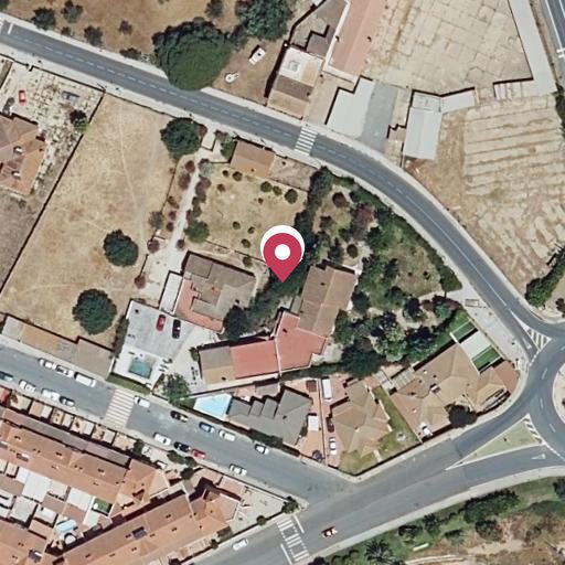 Foto aérea de la subasta en Aljaraque
