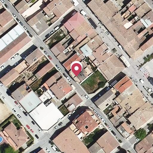 Foto aérea de la subasta en Almacelles