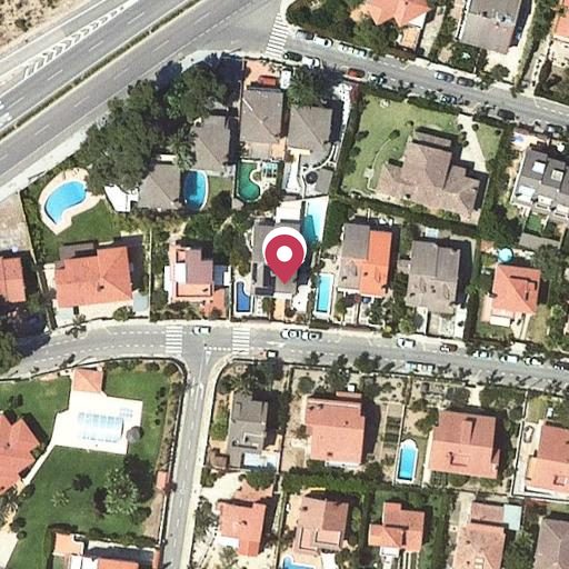 Foto aérea de la subasta en Salou