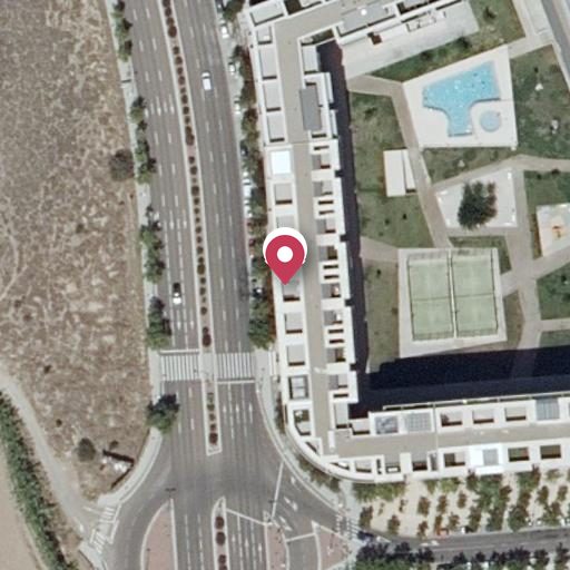 Foto aérea de la subasta en Zaragoza