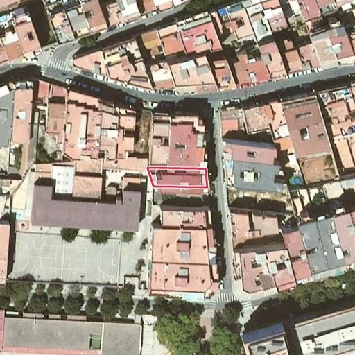 Foto aérea de la subasta en Santa Coloma de Gramenet