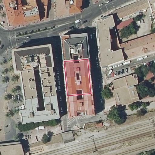Foto aérea de la subasta en Torrejon de Ardoz