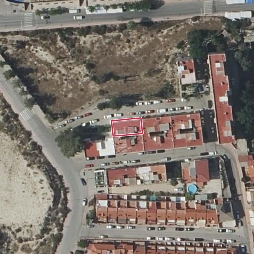 Foto aérea de la subasta en Archena