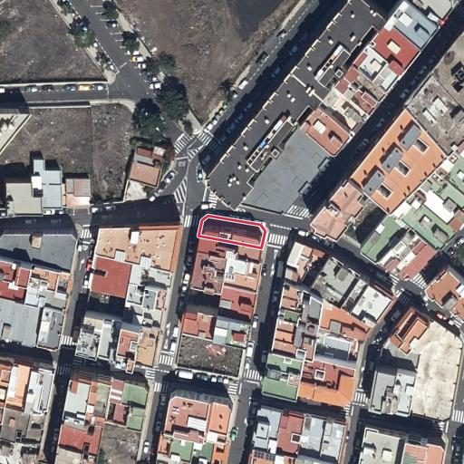 Foto aérea de la subasta en San Cristóbal de la Laguna