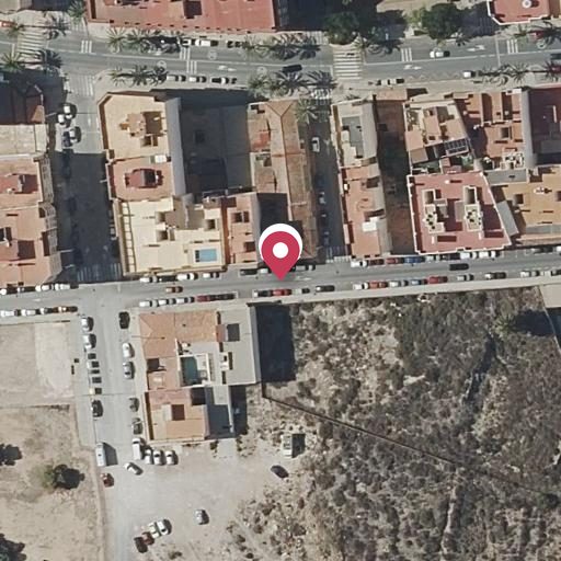 Foto aérea de la subasta en Elche