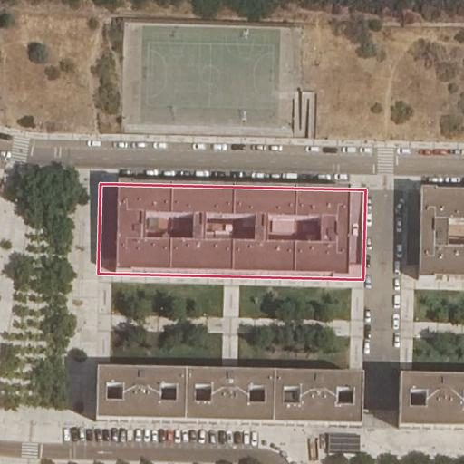 Foto aérea de la subasta en Badajoz