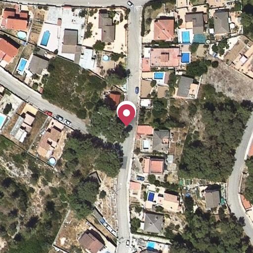 Foto aérea de la subasta en Bisbal del Penedès, la