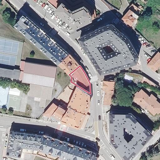 Foto aérea de la subasta en Suances