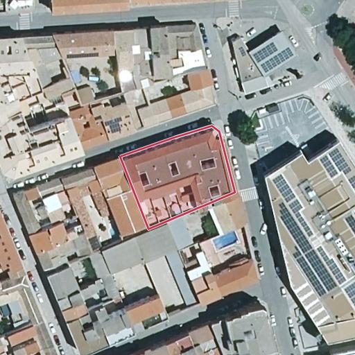 Foto aérea de la subasta en Manzanares