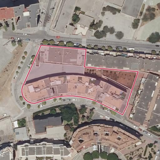 Foto aérea de la subasta en Algeciras