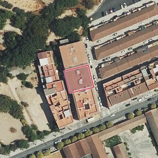 Foto aérea de la subasta en Montilla