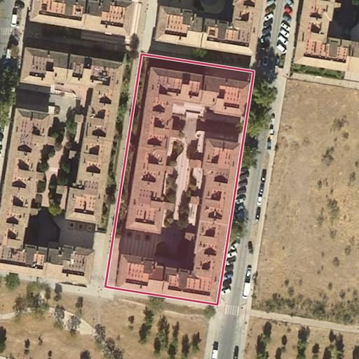Foto aérea de la subasta en Granada
