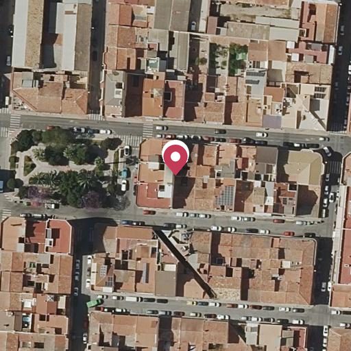 Foto aérea de la subasta en Petrer
