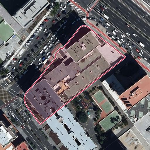 Foto aérea de la subasta en Palmas de Gran Canaria, L