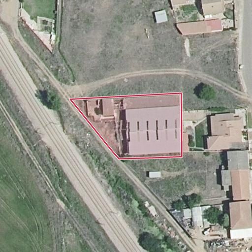 Foto aérea de la subasta en Vega de Infanzones
