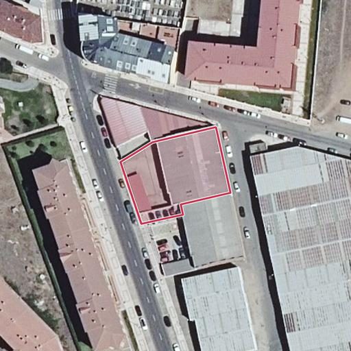 Foto aérea de la subasta en San Andrés del Rabanedo