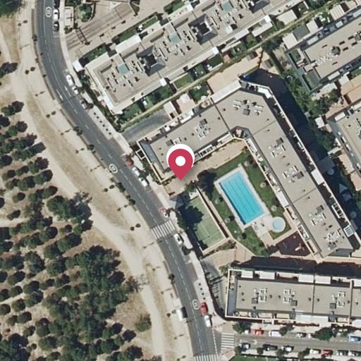 Foto aérea de la subasta en Rozas de Madrid, las