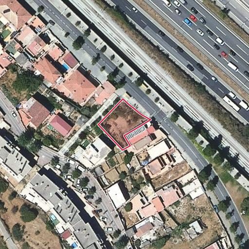 Vista aérea del bien 1: Solar, Barcelona
